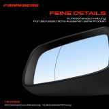 1x Außenspiegel Links für Opel Astra G Caravan Kasten/Kombi T98 F70 1998-2009