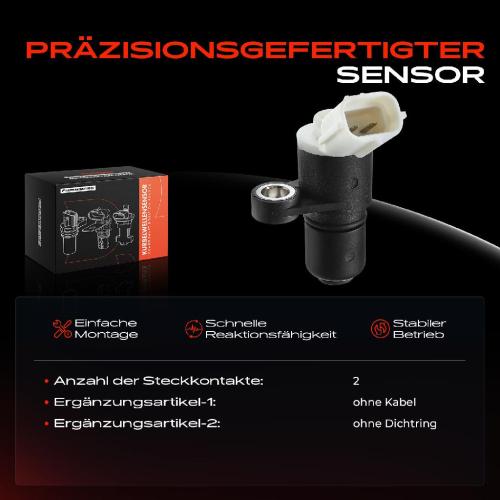 Frankberg 1x Kurbelwellensensor Impulsgeber für Land Rover Defender L316 Discovery II L318 MG Bild Frankberg 1x Kurbelwellensensor Impulsgeber für Land Rover Defender L316 Discovery II L318 MG