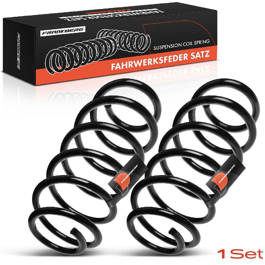 2x Fahrwerksfeder Vorderachse für Audi 80 8C B4 80 Avant 1.9L 2.0L 2.3L 2.6L 2.8L 1991-1996
