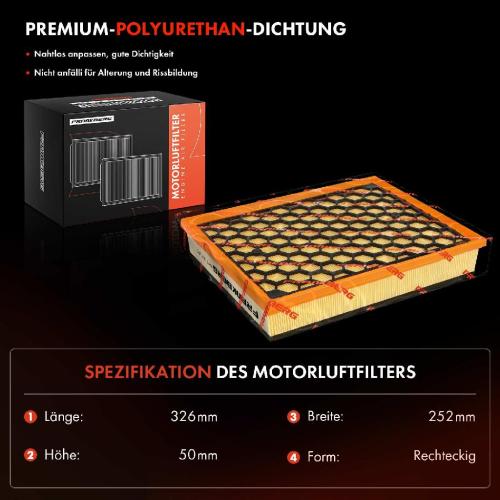 2x Luftfilter Filtereinsatz für Opel Vectra C Z02 Signum Z03 Fiat Croma 194 Bild 2x Luftfilter Filtereinsatz für Opel Vectra C Z02 Signum Z03 Fiat Croma 194