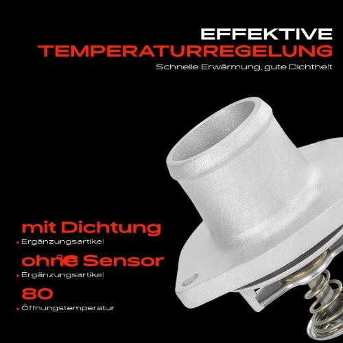 Frankberg 1x Thermostat Kühlmittel für Mercedes-Benz 124 Stufenheck W124 E-Klasse S-Klasse SL Bild Frankberg 1x Thermostat Kühlmittel für Mercedes-Benz 124 Stufenheck W124 E-Klasse S-Klasse SL