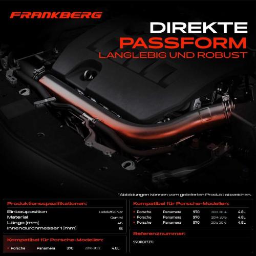 1x Kühlerschlauch Turboschlauch für Porsche Panamera 970 4.8L 2010-2016 Bild 1x Kühlerschlauch Turboschlauch für Porsche Panamera 970 4.8L 2010-2016