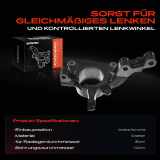 1x Achsschenkel Radaufhängung Vorderachse Rechts für Renaul Kangoo/Grand Kangoo KW0/1 FW0/1 2011-2019