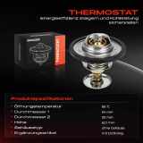 1x Thermostat Kühlmittel für Ford Transit Peugeot 309 Renault Volvo Citroën