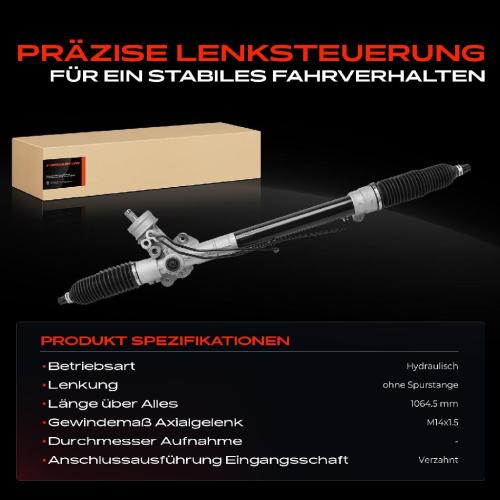 Frankberg 1x Lenkgetriebe Servolenkgetriebe für Audi A6 4B C5 1997-2005 1.8L-4.2L Bild Frankberg 1x Lenkgetriebe Servolenkgetriebe für Audi A6 4B C5 1997-2005 1.8L-4.2L