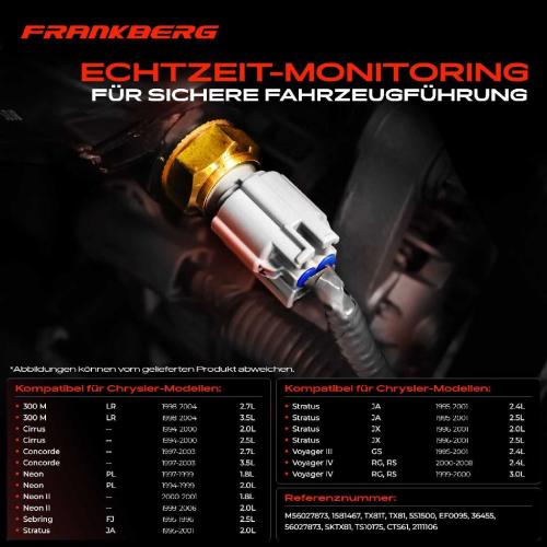 1x Kühlmitteltemperatur Sensor Temperatursensor für Jeep Grand Cherokee Chrysler Bild 1x Kühlmitteltemperatur Sensor Temperatursensor für Jeep Grand Cherokee Chrysler