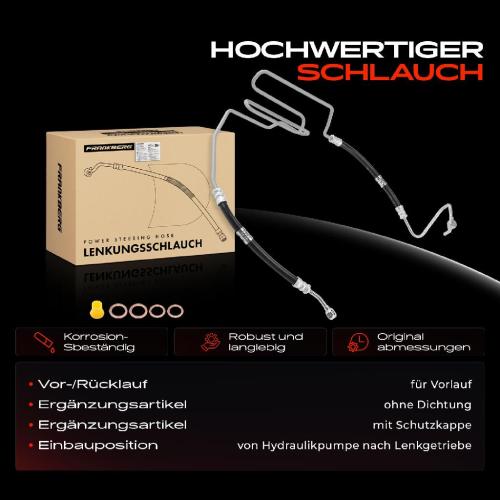 1x Servolenkung Schlauch für Audi A3 8L1 S3 quattro 1999-2003 Bild 1x Servolenkung Schlauch für Audi A3 8L1 S3 quattro 1999-2003