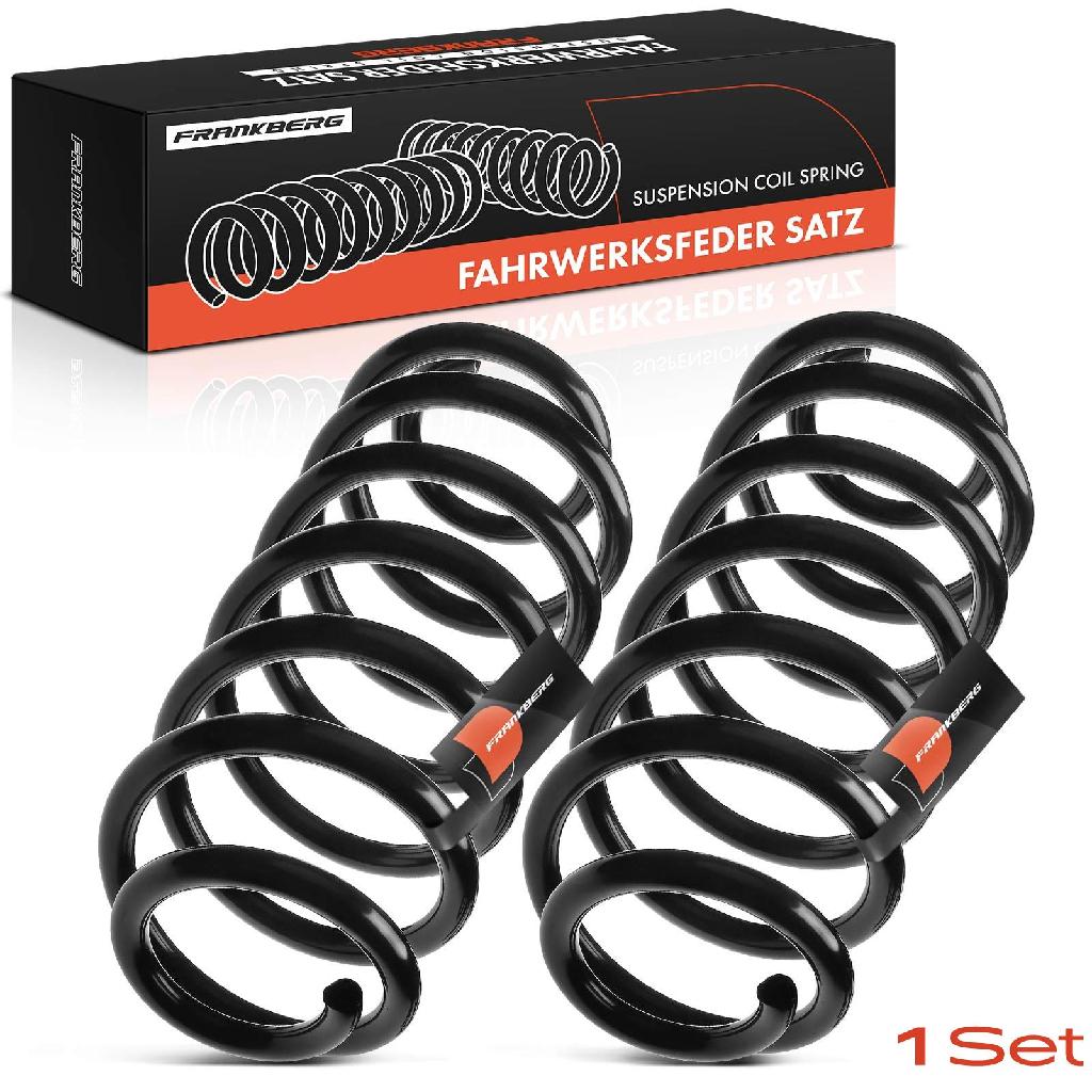 2x Fahrwerksfeder Hinterachse für Jeep Grand Cherokee II WG WJ 2.7L 3.1L 1999-2005