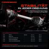 1x Antriebswelle Vorderachse Rechts für Ford Fiesta VI CB1 Tourneo Transit Courier B460 MPV