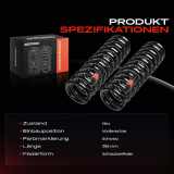 2x Fahrwerksfeder Vorderachse für Mercedes-Benz 190 W201 2.5L 2.6L 1986-1993