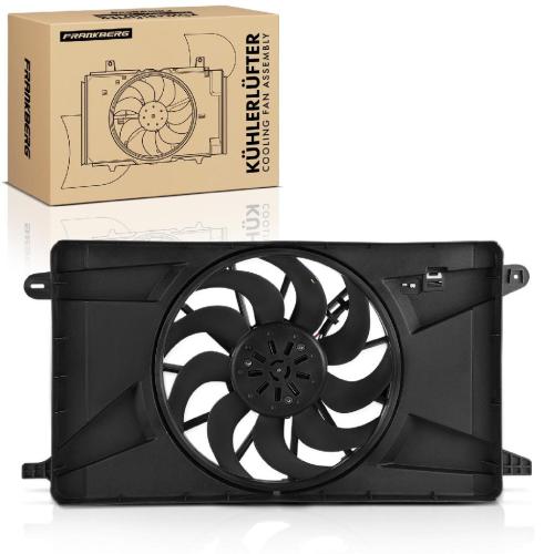 Frankberg 1x Motorkühller Einfachlüfter mit Kühlerlüfterrahmen Opel Astra K Astra K Sports Tourer B16 1.4L Bild Frankberg 1x Motorkühller Einfachlüfter mit Kühlerlüfterrahmen Opel Astra K Astra K Sports Tourer B16 1.4L