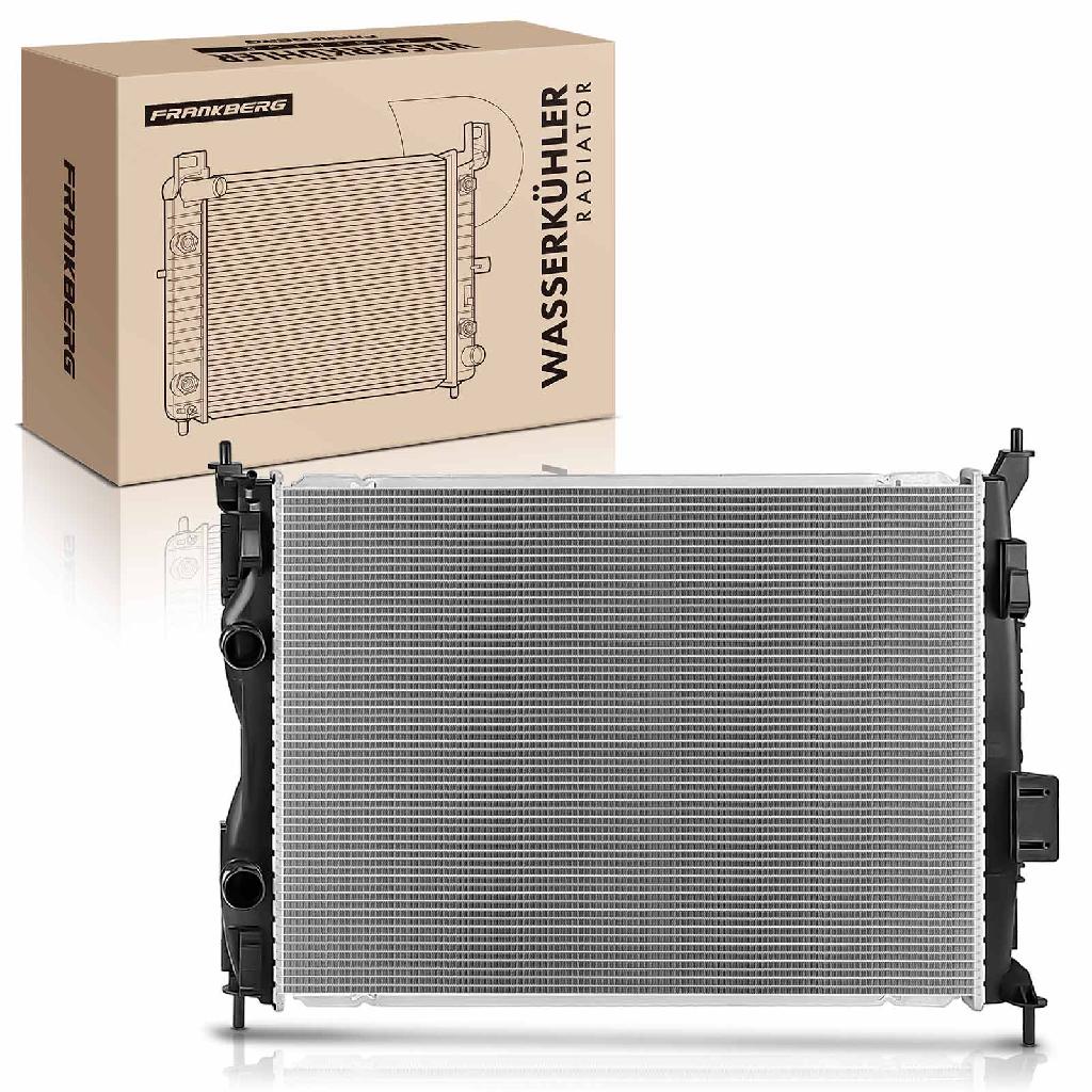 Frankberg 1x Kühler Wasserkühler Motorkühler für Nissan Qashqai I J10 JJ10E