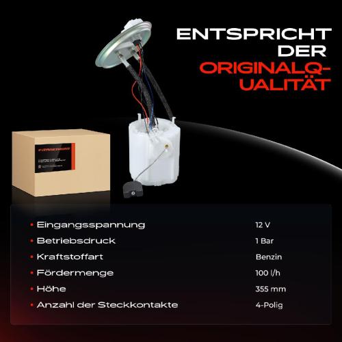 1x Kraftstoffpumpe für Opel Corsa B S93 1.4L 1.6L 1993-2000 Bild 1x Kraftstoffpumpe für Opel Corsa B S93 1.4L 1.6L 1993-2000