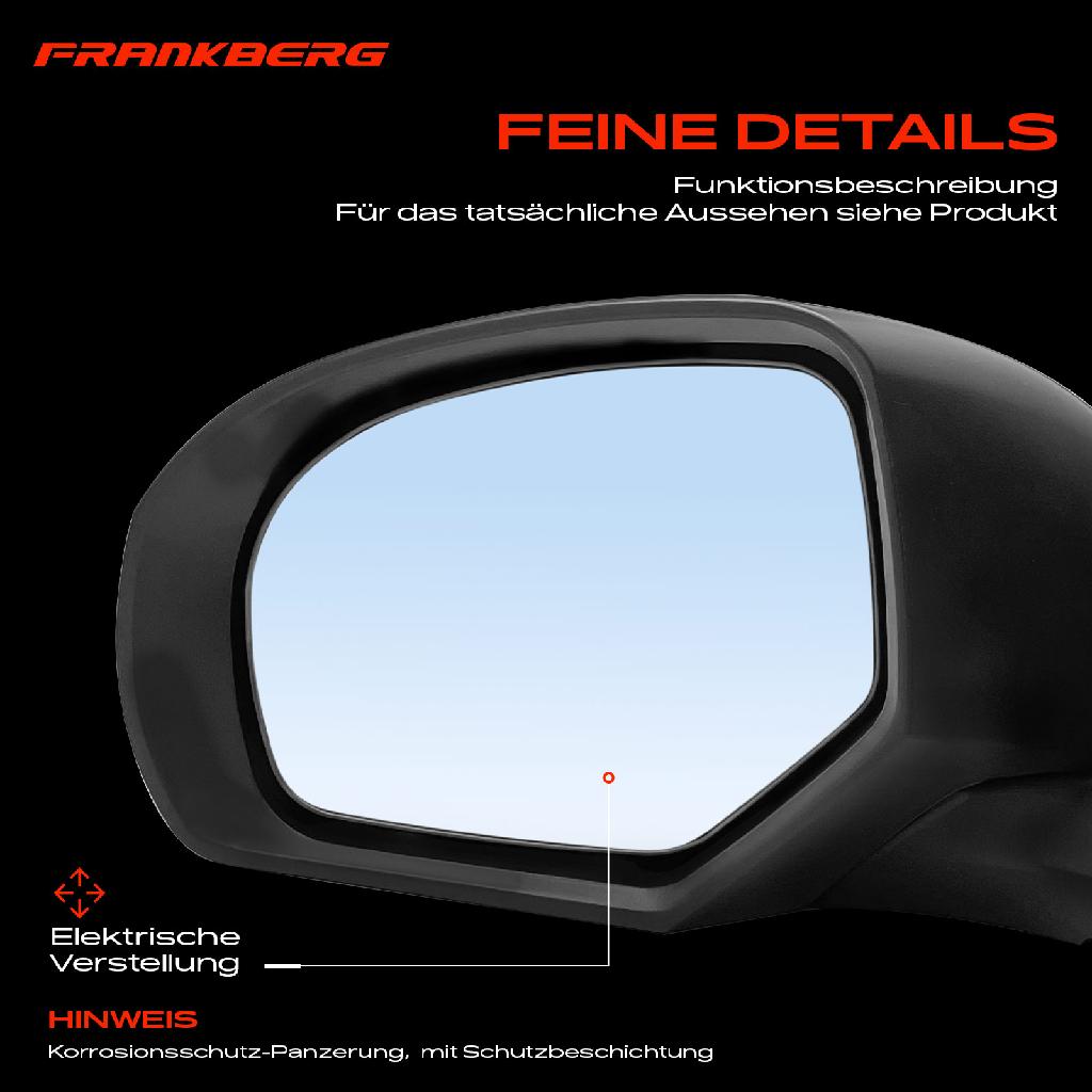 1x Außenspiegel Links für Suzuki Swift IV FZ NZ 1.2L 1.6L Bj ab 2010