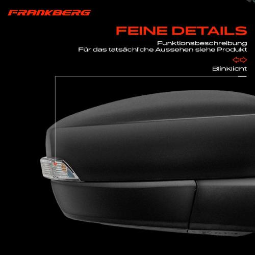 Frankberg 1x Außenspiegel Rechts für Skoda Fabia III Kombi NJ3 NJ5 Bj ab 2014 Bild Frankberg 1x Außenspiegel Rechts für Skoda Fabia III Kombi NJ3 NJ5 Bj ab 2014