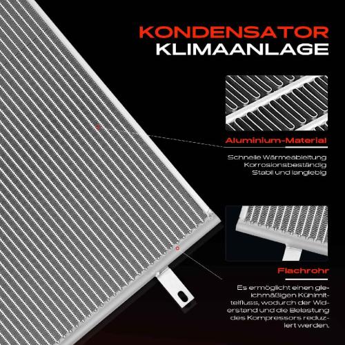 Frankberg 1x Kondensator Klimaanlage für Nissan Primastar X83 Opel Vivaro Renault Trafic II Bild Frankberg 1x Kondensator Klimaanlage für Nissan Primastar X83 Opel Vivaro Renault Trafic II