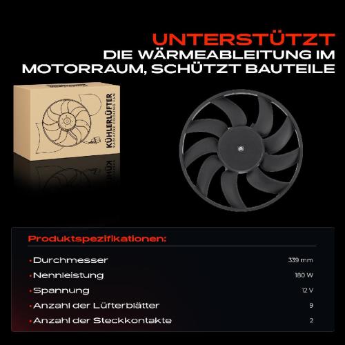 Frankberg 1x Motorkühller Einfachlüfter ohne Kühlerlüfterrahmen Audi A4 8K B8 A5 8T A6 A7 Q5 Bild Frankberg 1x Motorkühller Einfachlüfter ohne Kühlerlüfterrahmen Audi A4 8K B8 A5 8T A6 A7 Q5