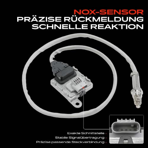 1x Nox Sensor Nitrogen Oxide Lamdasonde vor Rußpartikelfilter für Opel Vivaro B Kasten Renault Trafic III JG Bild 1x Nox Sensor Nitrogen Oxide Lamdasonde vor Rußpartikelfilter für Opel Vivaro B Kasten Renault Trafic III JG