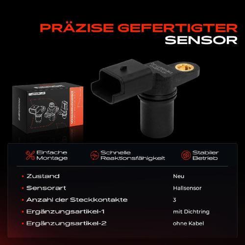 1x Nockenwellenposition Sensor für Dacia Logan Nissan Renault Clio II III Kangoo 1.2L 1.5L Bild 1x Nockenwellenposition Sensor für Dacia Logan Nissan Renault Clio II III Kangoo 1.2L 1.5L