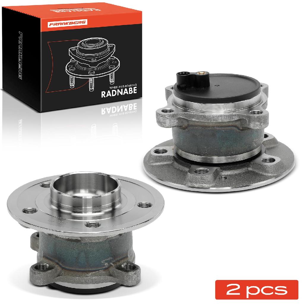 Frankberg 2x Radnabe Radlagersatz Hinterachse beidseitig für Mercedes-Benz W177 V177 W247 C118 X118 H247