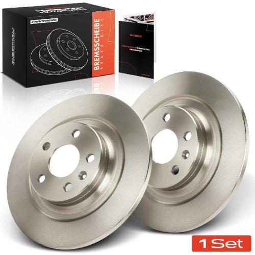 2x Bremsscheiben Hinterachse für Volvo S60 III S90 II V60 V90 Cross Country Kombi XC60 Bj ab 2016 Bild 2x Bremsscheiben Hinterachse für Volvo S60 III S90 II V60 V90 Cross Country Kombi XC60 Bj ab 2016