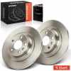 2x Bremsscheiben Hinterachse f&uuml;r Volvo S60 III S90 II V60 V90 Cross Country Kombi XC60 Bj ab 2016