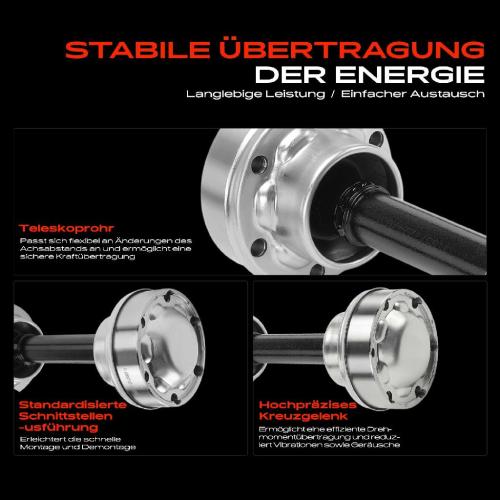 Frankberg 1x Kardanwelle Gelenkwelle Vorderachse für Mercedes-Benz G-Klasse W463 G-Klasse Cabrio 5.0L 5.4L 1998-2015 Bild Frankberg 1x Kardanwelle Gelenkwelle Vorderachse für Mercedes-Benz G-Klasse W463 G-Klasse Cabrio 5.0L 5.4L 1998-2015