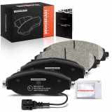 Frankberg 4x Bremsbeläge Vorderachse für VW Golf Alltrack VIII Variant Passat Tiguan Allspace Arteon Shooting Brake CC