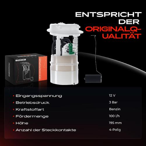 1x Kraftstoffpumpe für Renault Clio IV BH Clio IV Grandtour KH 0.9L 2012-2021 Bild 1x Kraftstoffpumpe für Renault Clio IV BH Clio IV Grandtour KH 0.9L 2012-2021