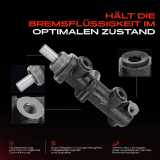 1x Hauptbremszylinder Bremszylinder für VW Transporter III Pritsche/Fahrgestell Kasten