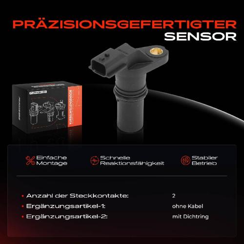 1x Kurbelwellensensor Impulsgeber für Dacia Nissan Opel Renault 2008-2021 Bild 1x Kurbelwellensensor Impulsgeber für Dacia Nissan Opel Renault 2008-2021