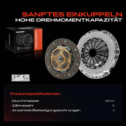 1x Kupplungssatz für Nissan Qashqai I Van X-Trail Renault Espace IV Grand Scénic II Koleos Laguna II Bild 1x Kupplungssatz für Nissan Qashqai I Van X-Trail Renault Espace IV Grand Scénic II Koleos Laguna II