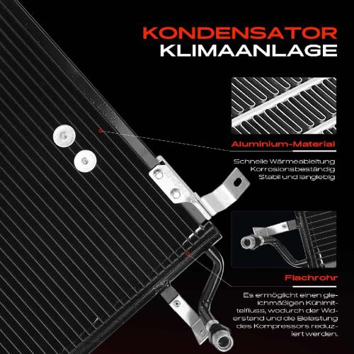 1x Kondensator Klimaanlage für Daewoo Espero KLEJ Nexia KLETN Nexia Racer 1.5L Bild 1x Kondensator Klimaanlage für Daewoo Espero KLEJ Nexia KLETN Nexia Racer 1.5L