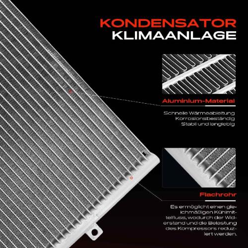 1x Kondensator Klimaanlage für Porsche 911 Cabriolet Boxster 2.5L-3.6L 1996-2005 Bild 1x Kondensator Klimaanlage für Porsche 911 Cabriolet Boxster 2.5L-3.6L 1996-2005