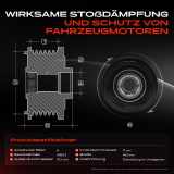 1x Generatorfreilauf Lichtmaschine für Citroën C5 C6 Peugeot 407 607 2.7L 2004-2011