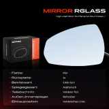 1x Spiegelglas Außenspiegel links für Audi A3 Cabriolet Sportback 8V1 8VK 2012-2020