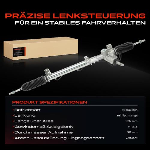 Frankberg 1x Lenkgetriebe Servolenkgetriebe für Volvo V70 I 875 S70 P80 850 LW 2.0L-2.5L Bild Frankberg 1x Lenkgetriebe Servolenkgetriebe für Volvo V70 I 875 S70 P80 850 LW 2.0L-2.5L