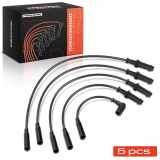 5x Zündleitungssatz Zündkabel für Citroën AX BX C15 ZX Peugeot 106 I 205 I II