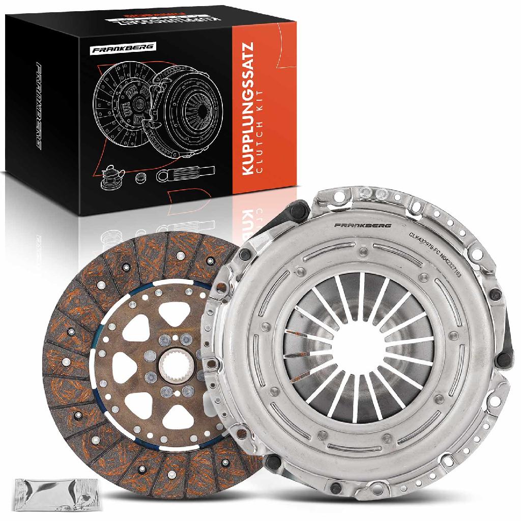 Frankberg 1x Kupplungssatz für Ford Focus C-Max II Stufenheck Turnier Kuga I Volvo C70 Cabriolet S40 V50 V70 III 2.0L