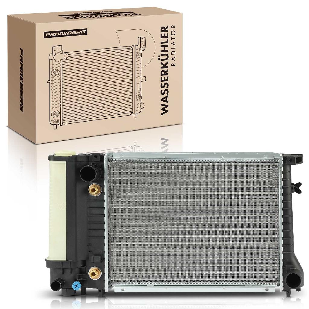Frankberg 1x Kühler Wasserkühler Motorkühler für BMW E30 E34 525i 1988-1996