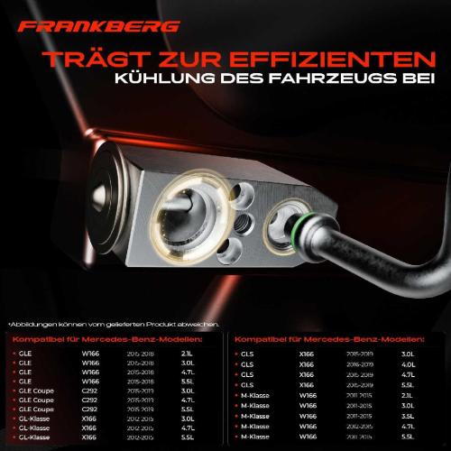 1x Expansionsventil Klimaanlage für Mercedes-Benz GLS X166 M-Klasse GLE W166 C292 Bild 1x Expansionsventil Klimaanlage für Mercedes-Benz GLS X166 M-Klasse GLE W166 C292