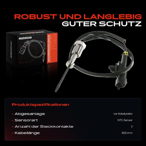 1x Abgastemperatursensor für Fiat Ducato 250 290 2.0L 2011-2020 Bild 1x Abgastemperatursensor für Fiat Ducato 250 290 2.0L 2011-2020