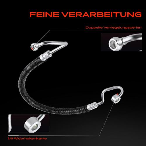 1x Servolenkung Schlauch für Alfa Romeo 156 932 156 Sportwagon 932 1.8L-2.4L 1997-2006 Bild 1x Servolenkung Schlauch für Alfa Romeo 156 932 156 Sportwagon 932 1.8L-2.4L 1997-2006