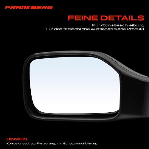 Frankberg 1x Außenspiegel Links für Peugeot 106 I 1A 1C 1S 1991-2004 Bild Frankberg 1x Außenspiegel Links für Peugeot 106 I 1A 1C 1S 1991-2004