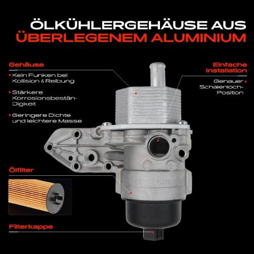 1x ÖlkühlerÖlfilter für Ford Transit Bus 2006-2014 2.2L 2.4L Transit V363 2013-2016 Bild 1x ÖlkühlerÖlfilter für Ford Transit Bus 2006-2014 2.2L 2.4L Transit V363 2013-2016