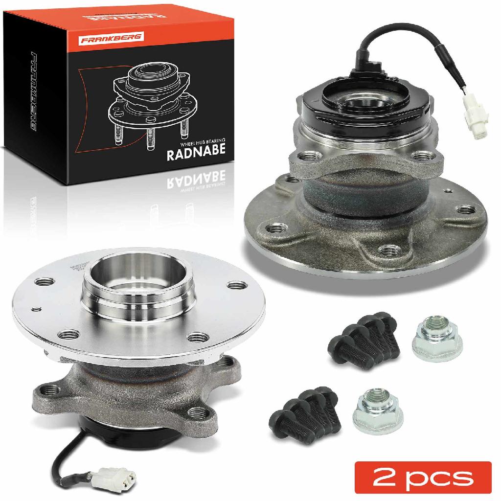 2x Radnabe Radlagersatz Hinterachse beidseitig für Fiat Sedici Suzuki S-Cross SX4 Vitara Bj ab 2006