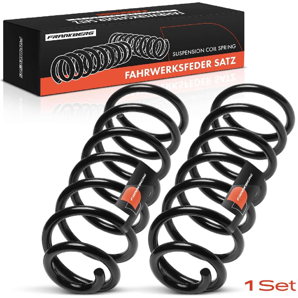 Frankberg 2x Fahrwerksfeder Hinterachse für Citroën Jumpy Peugeot Expert Fiat Scudo 1.6L