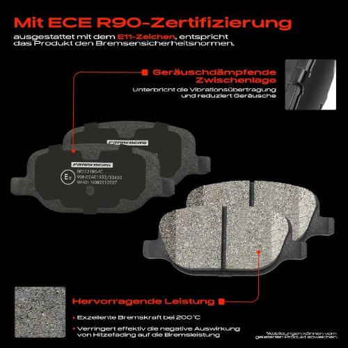 4x Bremsbeläge Hinterachse für Alfa Romeo 159 Sportwagon Brera Spider Lancia Thesis 2002-2012 Bild 4x Bremsbeläge Hinterachse für Alfa Romeo 159 Sportwagon Brera Spider Lancia Thesis 2002-2012