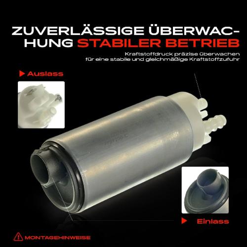 Frankberg 1x Kraftstoffpumpe für VW Golf IV Variant Passat Audi A4 Avant Cabriolet A6 A8 Allroad Hyundai Accent II KIA Bild Frankberg 1x Kraftstoffpumpe für VW Golf IV Variant Passat Audi A4 Avant Cabriolet A6 A8 Allroad Hyundai Accent II KIA