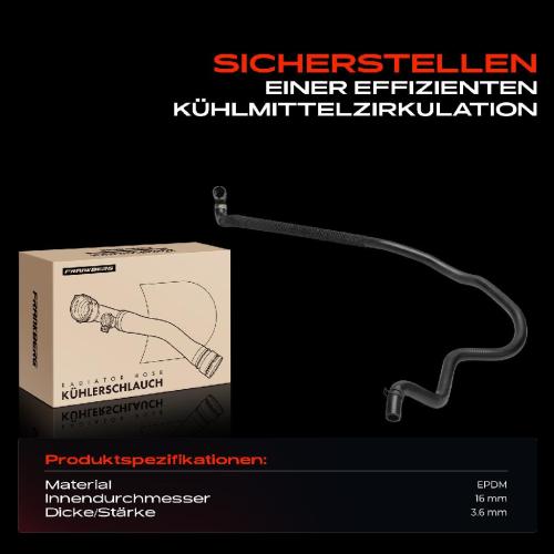 1x Kühlerschlauch Kühlwasserschlauch für BMW 5er F90 G30 520i G31 520i 7er G11 G12 730d 8 F91 Bild 1x Kühlerschlauch Kühlwasserschlauch für BMW 5er F90 G30 520i G31 520i 7er G11 G12 730d 8 F91